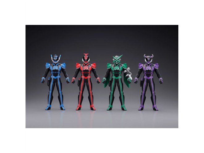 海洋堂×純烈コラボ「スーパー戦闘 純烈ジャー」ソフビフィギュアが本日