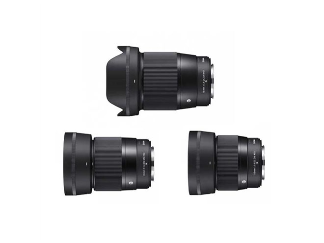 シグマ、ミラーレスカメラ用「F1.4単焦点レンズ」3本にXマウント用を