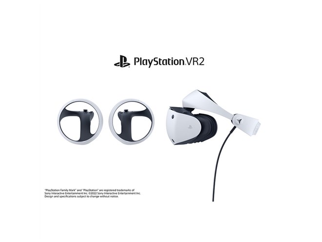 SIE、PS5向け「PlayStation VR2」本体＆コントローラーの最終デザイン