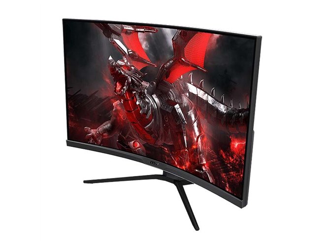 MSI、湾曲率1000Rを採用した31.5型ゲーミングモニター「G322CQP