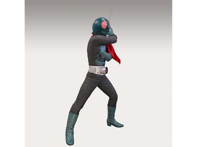 1/2スケールで再現、全高88cmで“圧倒的存在感”の「仮面ライダー1号