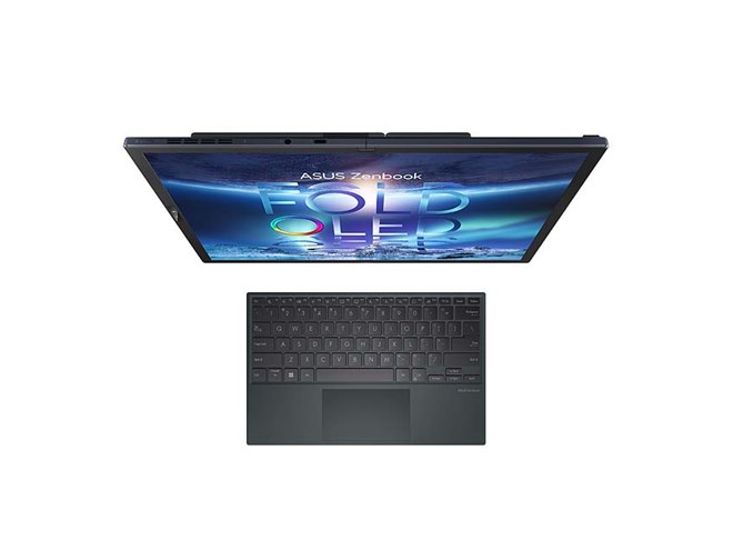 ASUS、折りたためる17.3型有機ELを搭載したノートPC「Zenbook 17 Fold