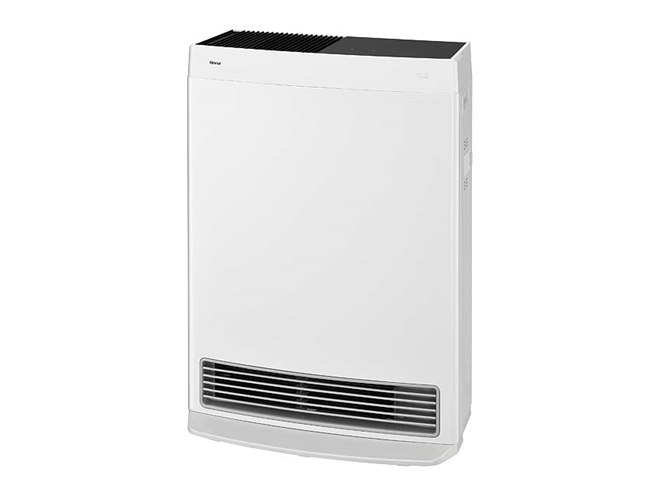 リンナイ、21畳対応の空気清浄機を搭載したガスファンヒーター「Wiz