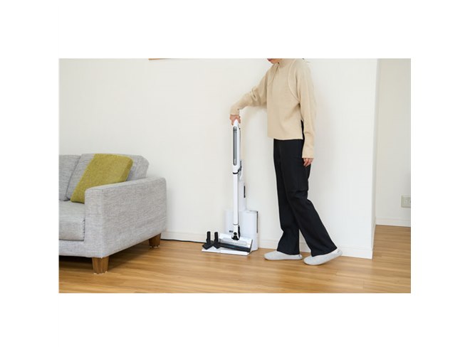 Shark、「自動ゴミ収集ドック」搭載のスタンダードコードレス掃除機を