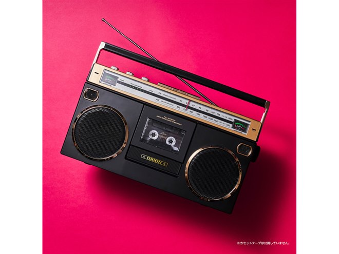 80年代のデザインを再現、Bluetooth搭載ラジカセ「SCR-B7」ドウシシャ