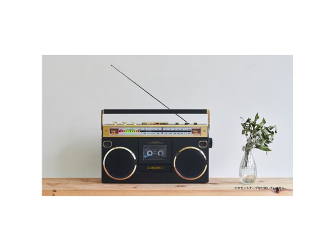 80年代のデザインを再現、Bluetooth搭載ラジカセ「SCR-B7」ドウシシャ