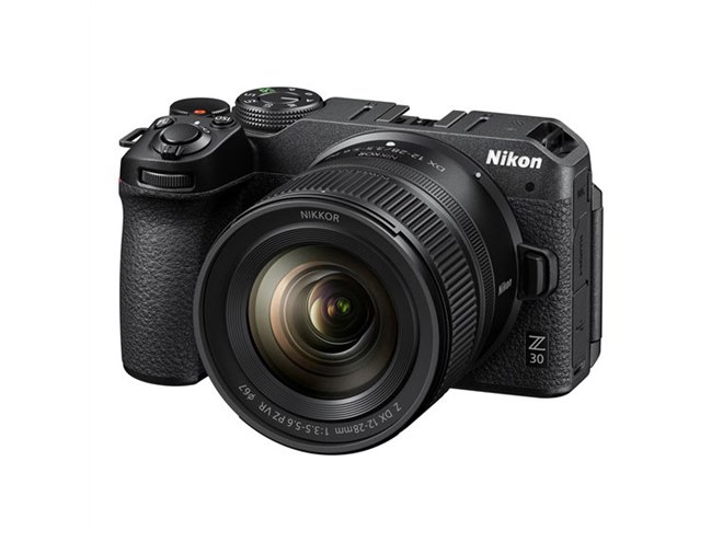ニコン、Vlog撮影に適した小型ミラーレス「Z 30」に12-28 PZ VR レンズ