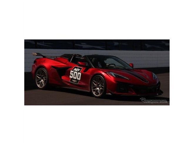 シボレー コルベット に670馬力の「Z06」、オープン仕様がインディ500