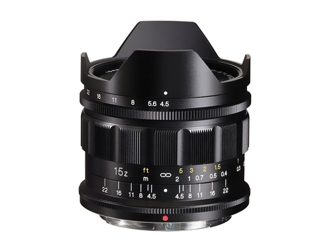 コシナ、Zマウント用レンズ「SUPER WIDE-HELIAR 15mm F4.5 Aspherical