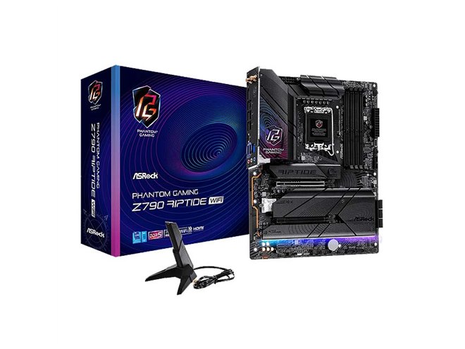 ASRock、Wi-Fi 7に対応したゲーミングマザーボード「Z790 Riptide WiFi