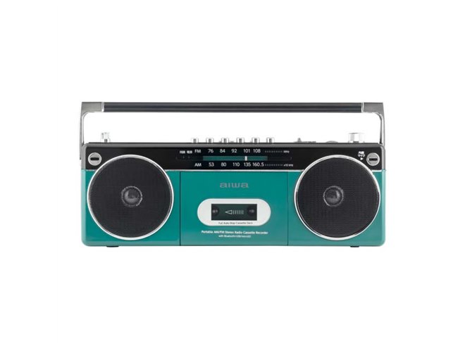 aiwa、BluetoothやmicroSDカードに対応したラジカセ「aiwa audio -G