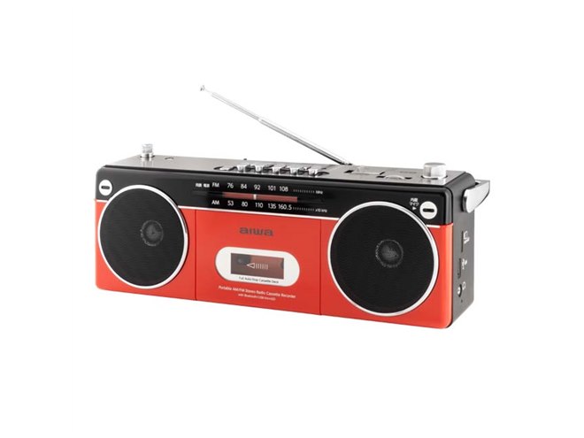 aiwa、BluetoothやmicroSDカードに対応したラジカセ「aiwa audio -G