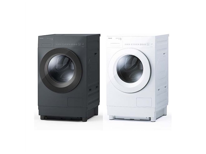 東芝、洗濯8kg/乾燥4kgで省スペースに設置できるドラム式洗濯乾燥機