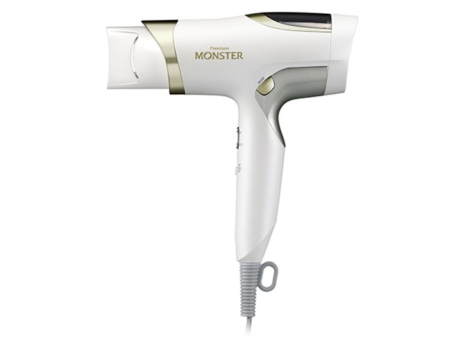 コイズミ、コンパクトで大風量のダブルファンドライヤー「Premium