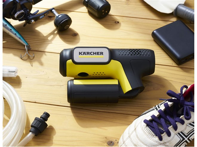 外出先でも手軽に高圧洗浄できるケルヒャー「OC Handy Compact