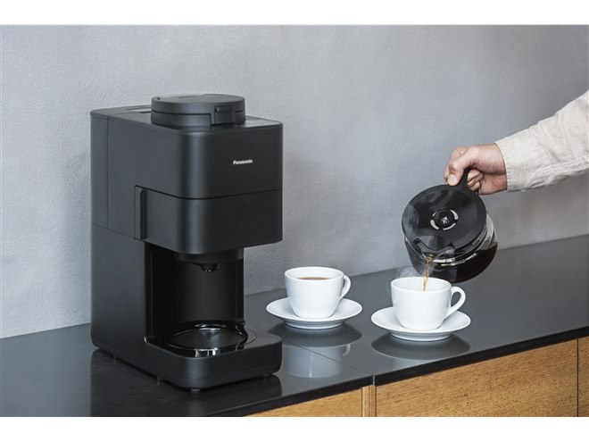パナソニック、6種類の味わいを楽しめる全自動コーヒーメーカー「NC
