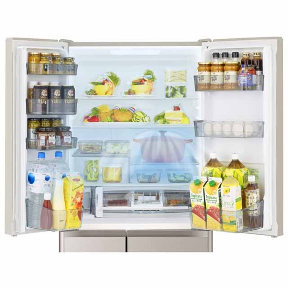 日立、あら熱を取る「サッと急冷却」採用の冷蔵庫「真空チルド XG