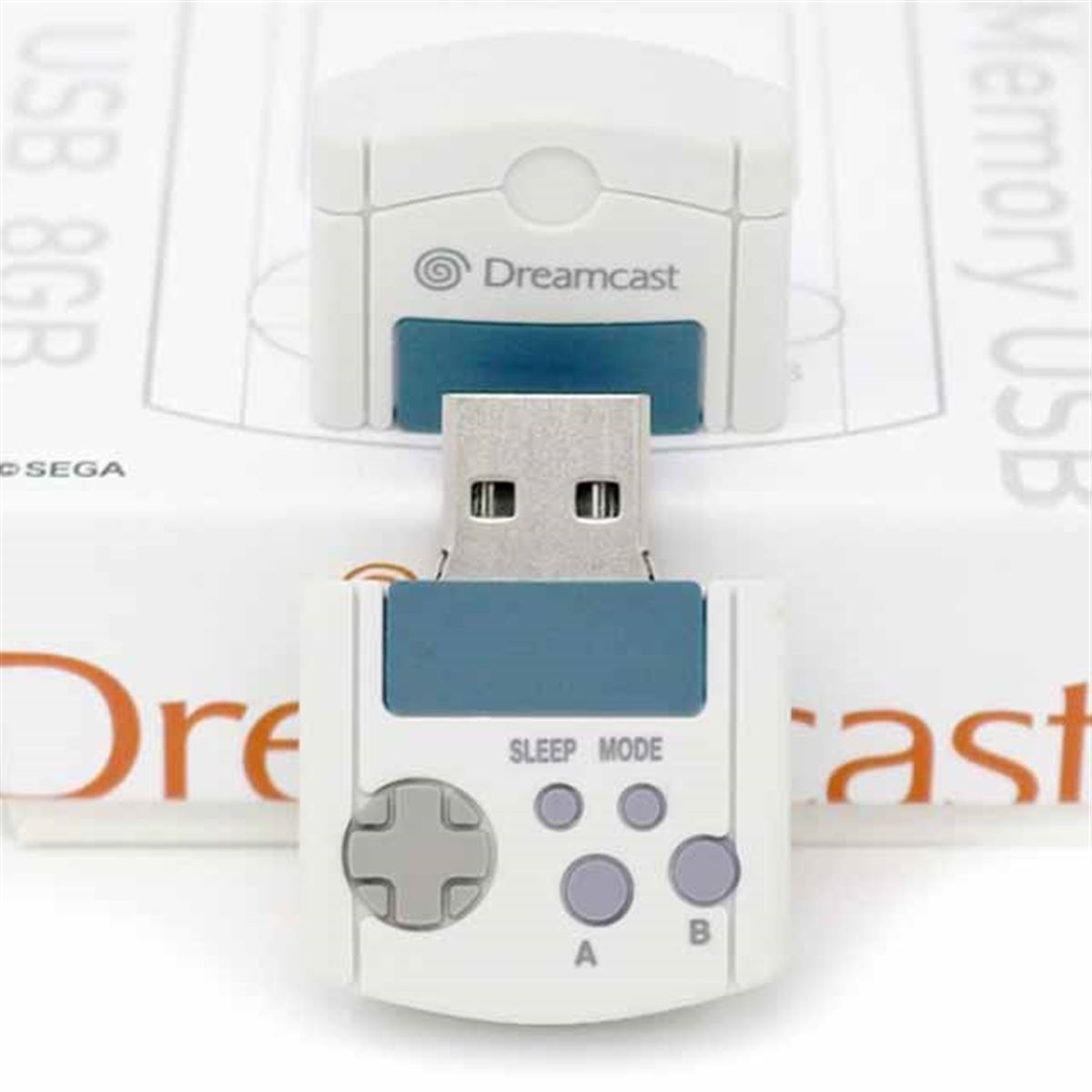 懐かしの「ドリームキャスト」ビジュアルメモリをモチーフにしたUSB