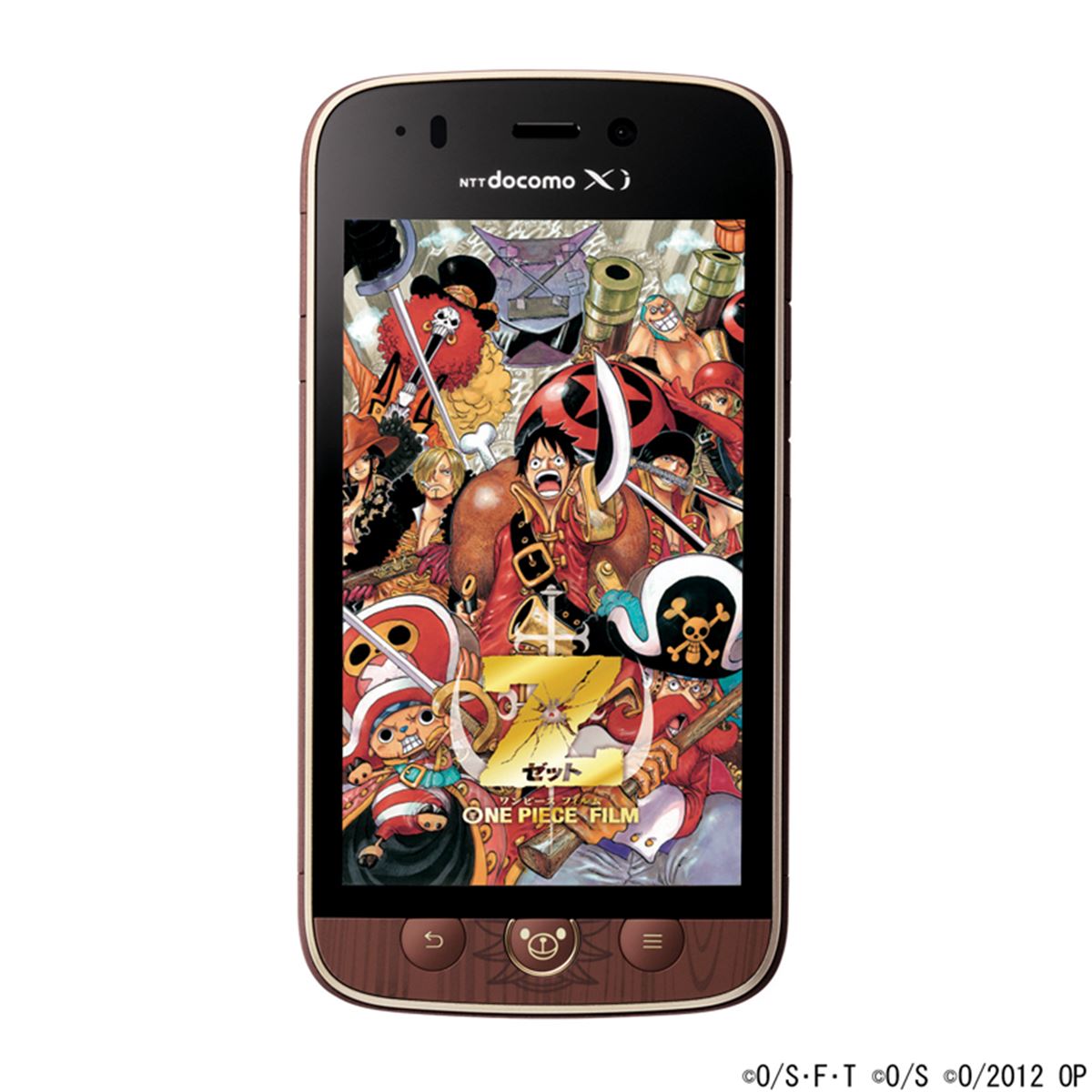 ドコモ、「ONE PIECE」とコラボした限定スマホ「N-02E ONE PIECE