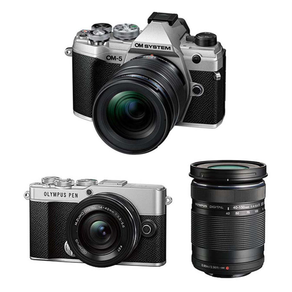 OM SYSTEM OM-5」「OLYMPUS PEN E-P7 EZダブルズームキット」発売日が