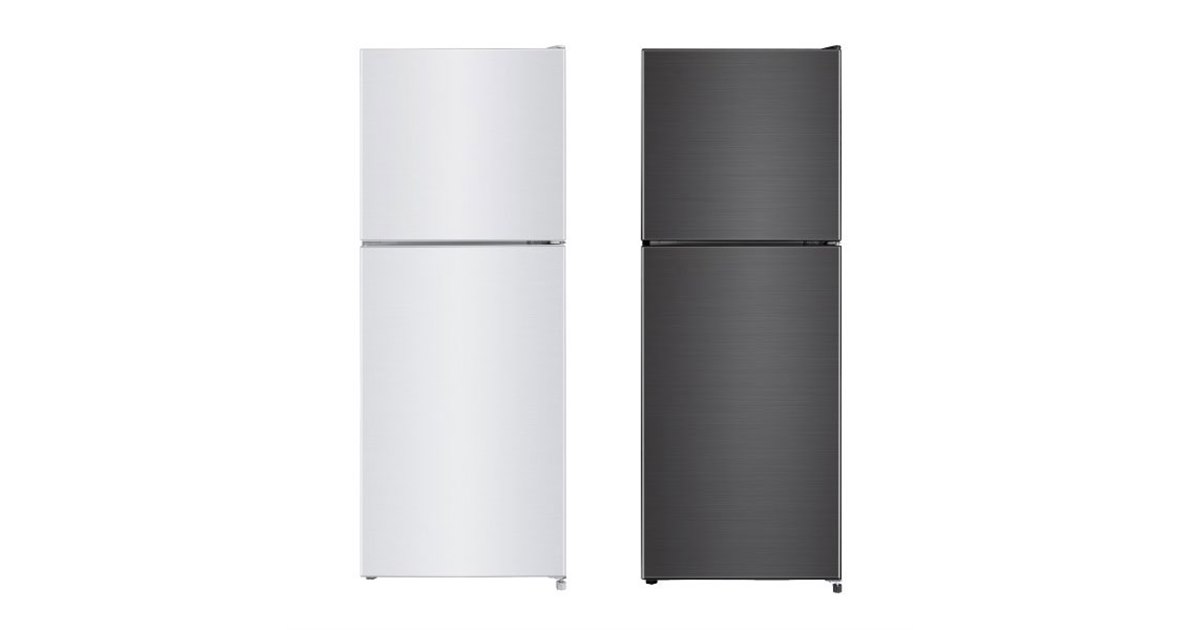 maxzen、ドア閉め忘れアラームを搭載した201L冷凍冷蔵庫「JR200ML01