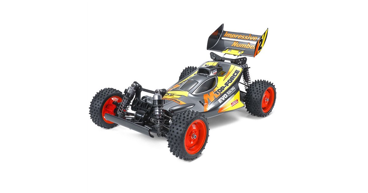 タミヤ、1992年電動RCカー「トップフォースEVO.」の復刻版を本日6月19