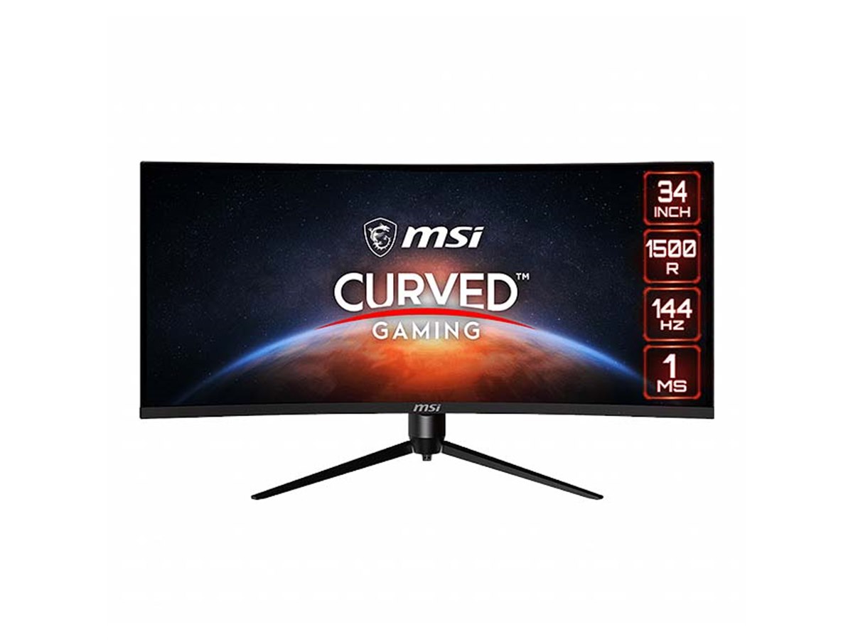 MSI、3440×1440表示対応の34型曲面ゲーミングディスプレイ「Optix