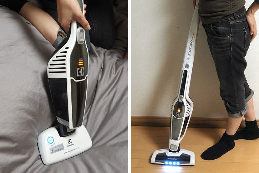 ふとんクリーナー」にも変身するコードレス掃除機「エルゴラピード」が