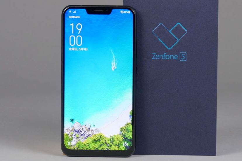 ASUS「ZenFone 5」を速攻レビュー！ AIカメラやノッチ採用でクールに