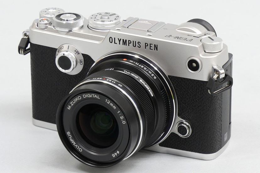 完動品OLYMPUS PEN-F 花文字 + 標準レンズ ハーフカメラ ハーフ