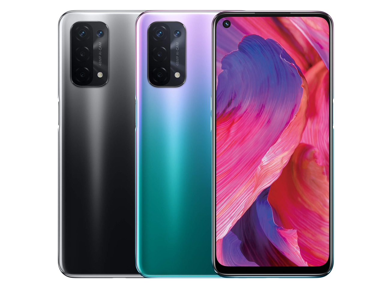 美品】シムフリー OPPO A54 5G グラデーションカラー OPPO A54 5G