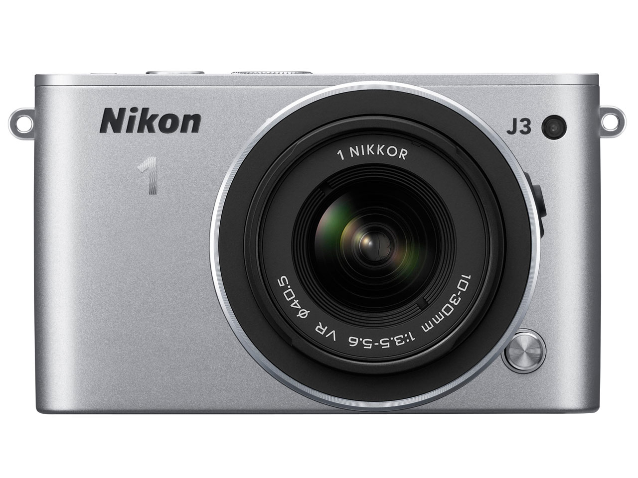 ニコン Nikon 1 J3 標準ズームレンズキット [シルバー] 価格比較