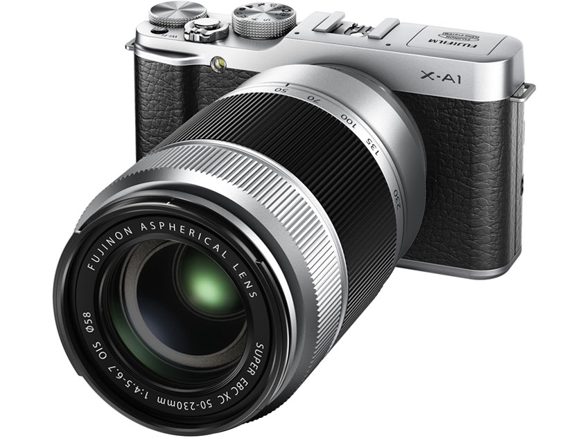 富士フイルム FUJIFILM X-A1 ダブルズームレンズキット [シルバー