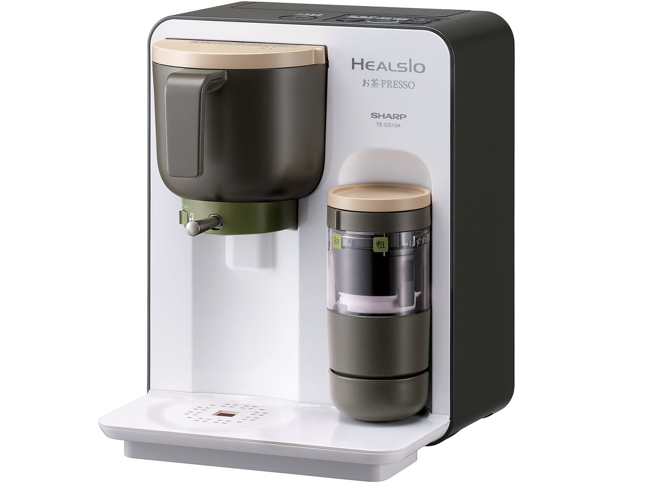 シャープ ヘルシオ お茶プレッソ TE-GS10A-W 取扱説明書・レビュー記事