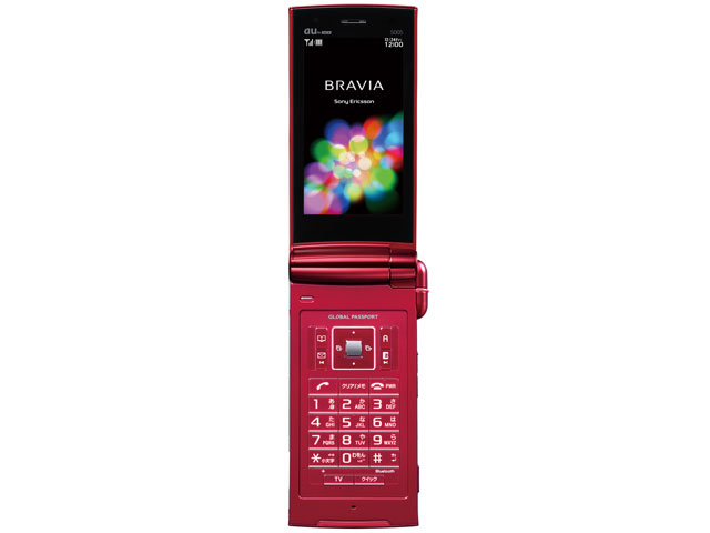 価格.com - SONY BRAVIA Phone S005 [ビビッドレッド] 価格比較（送料