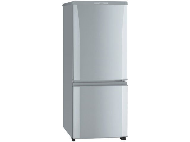 送料無料☆三菱 ◇146L ラウンドカット 2ドア冷蔵庫 【MR-P15T】 三菱