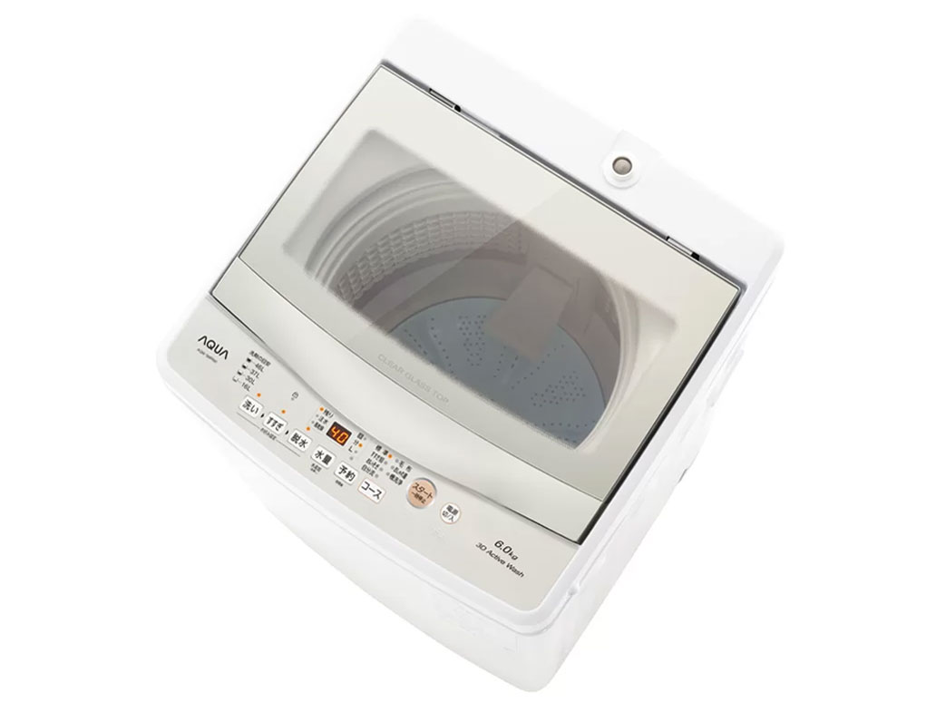 AQUA AQW-S6P-W [ホワイト] 価格比較 - 価格.com