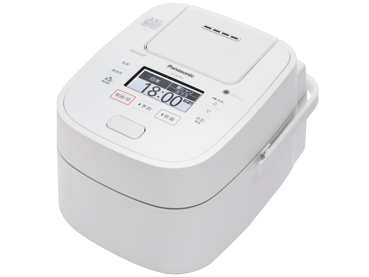 パナソニック Wおどり炊き SR-VSX109-W [ホワイト] 価格比較 - 価格.com