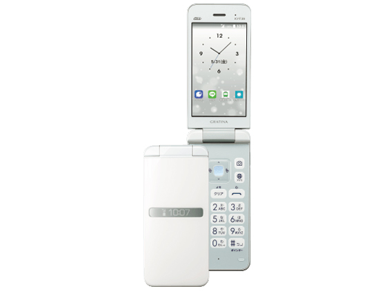 京セラ GRATINA KYF39 [綿雪] 価格比較 - 価格.com