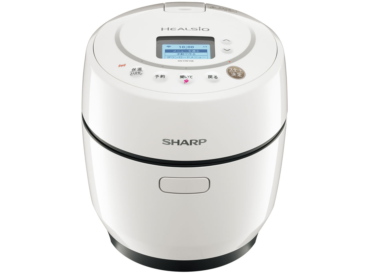 シャープ ヘルシオ ホットクック KN-HW10E-W [ホワイト系] 価格比較