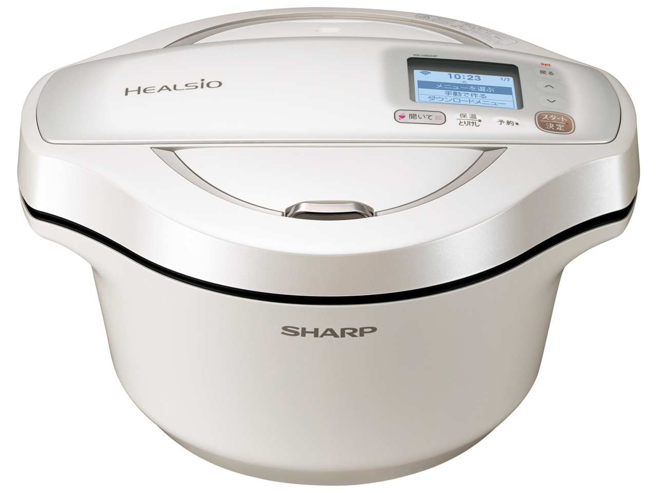 シャープ ヘルシオ ホットクック KN-HW24F-R [レッド系] 価格比較