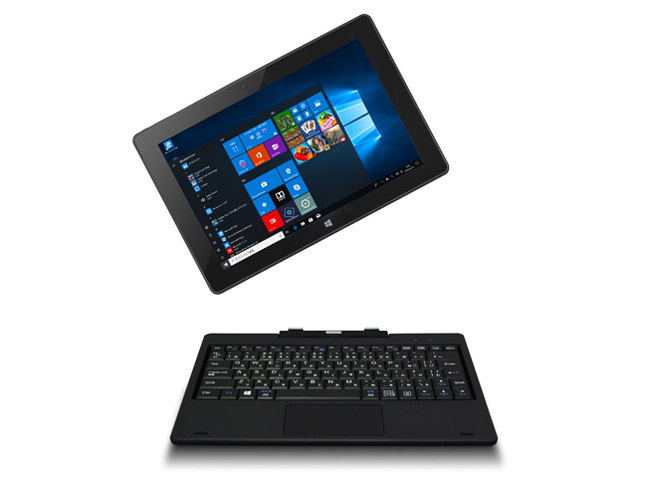 FRONTIER FRT230P(/KD) 2in1 タブレット 着脱式キーボード搭載
