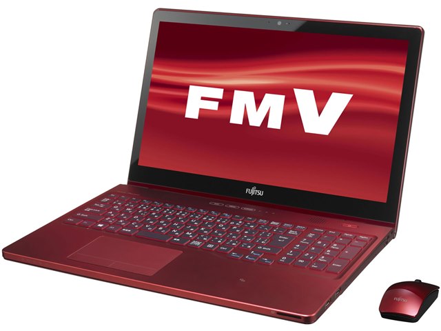 FMV LIFEBOOK AH77/M FMVA77MR [ガーネットレッド]の製品画像 - 価格.com