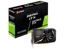 MSI GeForce GTX 1650 D6 AERO ITX OCV1 [PCIExp 4GB] 価格比較 - 価格.com