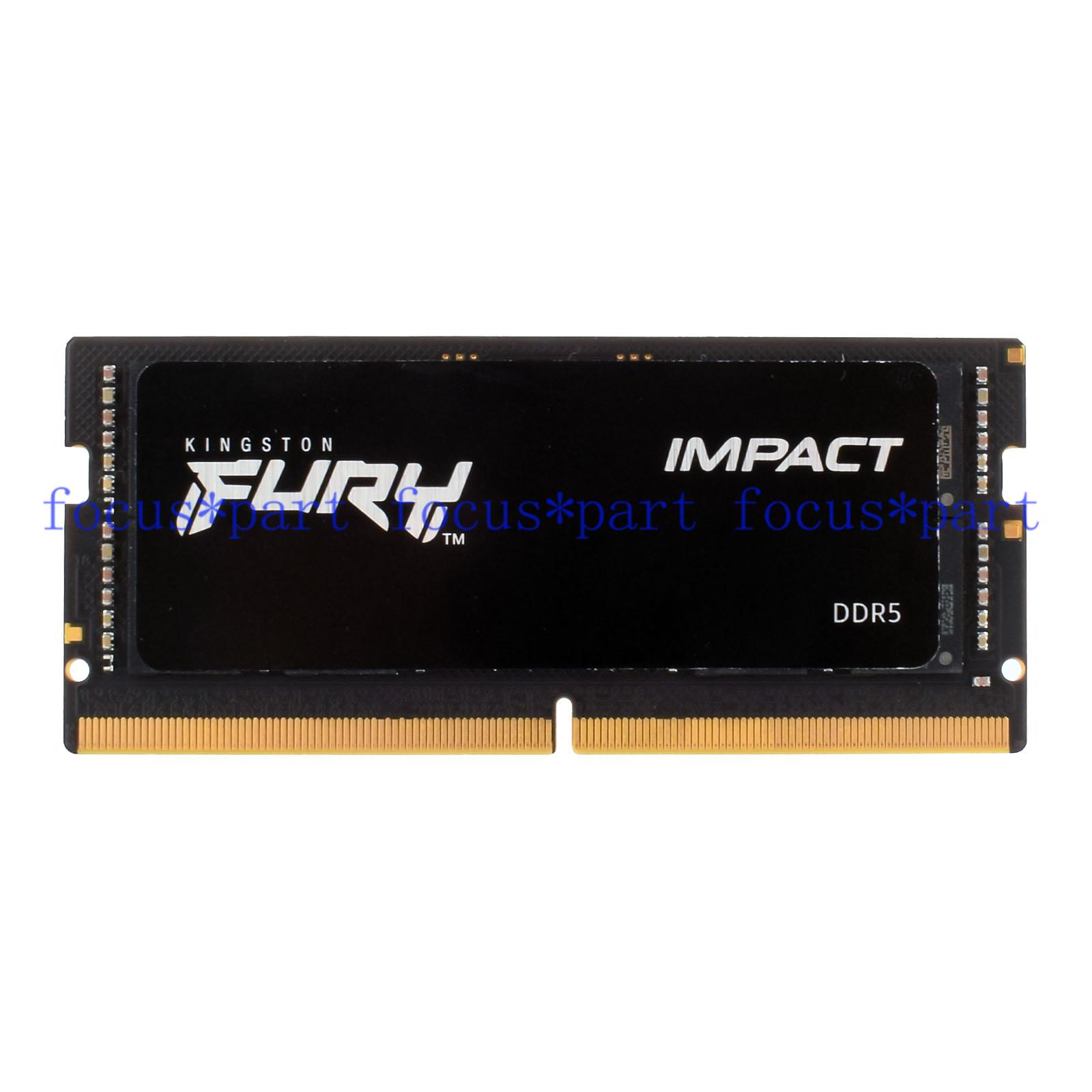 Kingston FURY 8GB 16GB 32GB 64GB DDR5 4800 5200 5600 MHz SO-DIMM