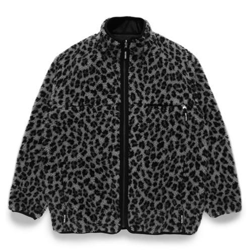 WACKO MARIA ワコマリア REVERSIBLE LEOPARD BOA FLEECE JACKET