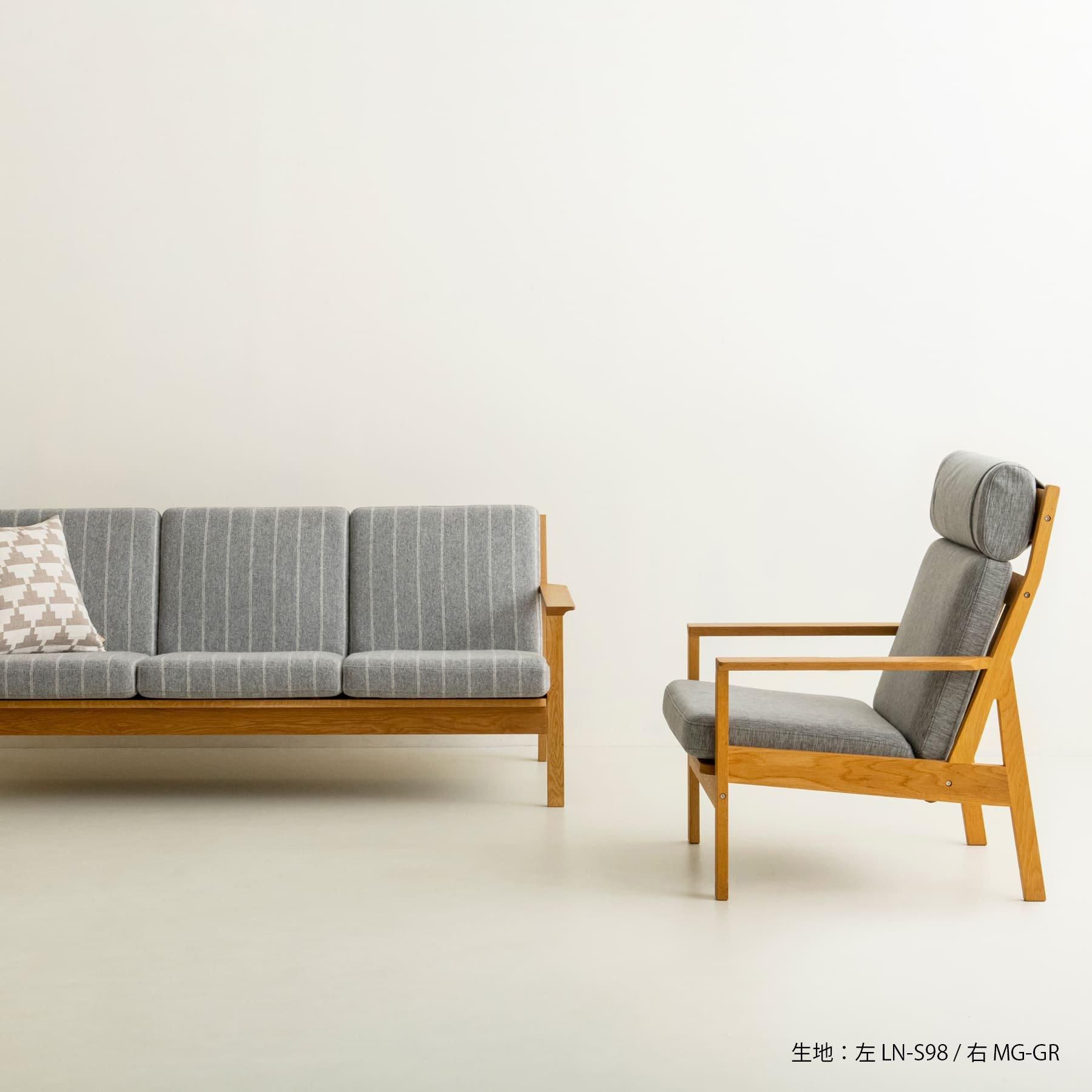 Tolime+（トリムプラス）1シートハイバックソファ｜karf・Blackboard