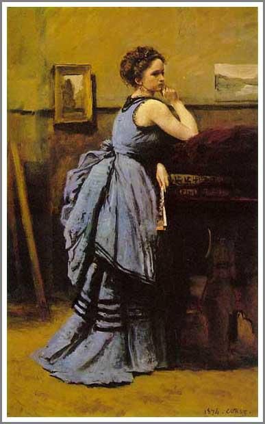 ミレー【じゃがいもを植える人(馬鈴薯植え)】 - 手描き 絵画（油絵複製