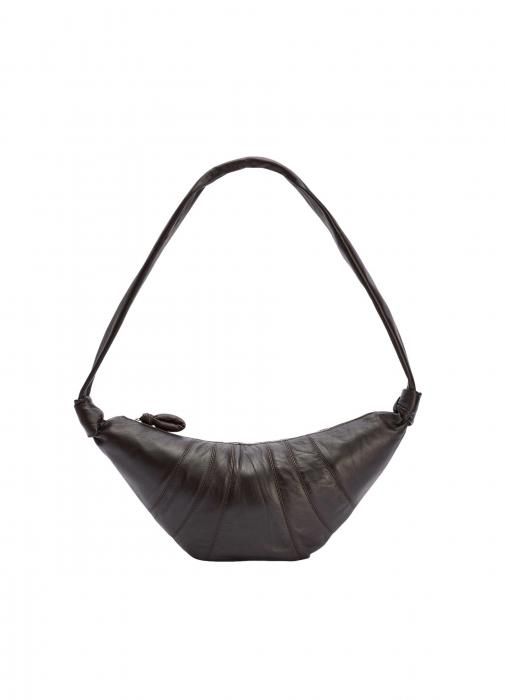 正規取扱店】LEMAIRE MEDIUM CROISSANT BAG DARK CHOCOLATE (ルメール