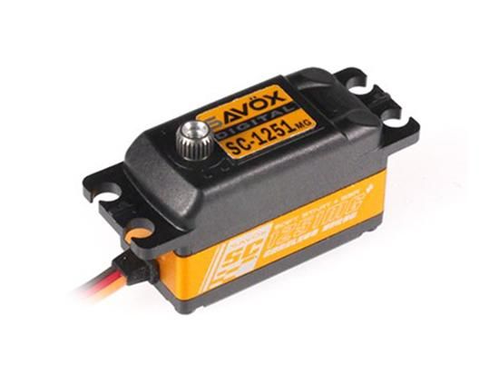 SAVOX SC-1251MG PLUS 最高品質・高速・コアレス デジタルサーボ